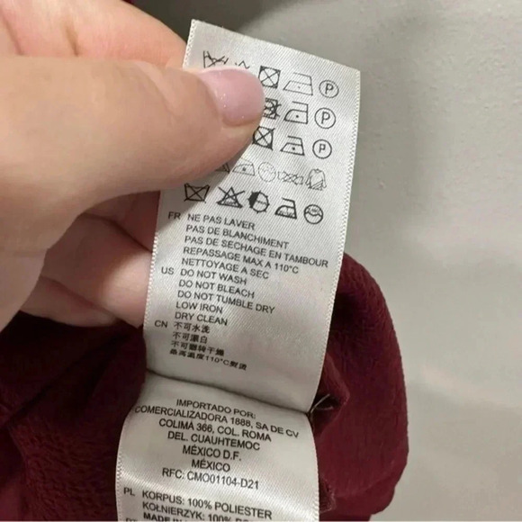 Sandro Raquel Burgundy Shift Dress Mod
Mini Designer Collar Retro Vibes size 1/S - Picture 7 of 9